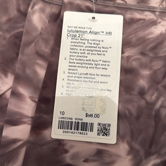 Lululemon Align HR Crop 21” Leggings - Picture 2 of 4